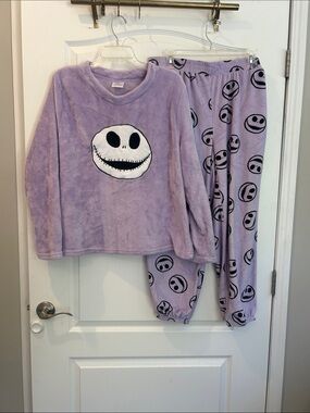 Disney 100 Fleece Pajamas nightmare before Christmas 2X top large pants